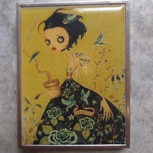 Classic Hardware Goth Girl Cigarette Case